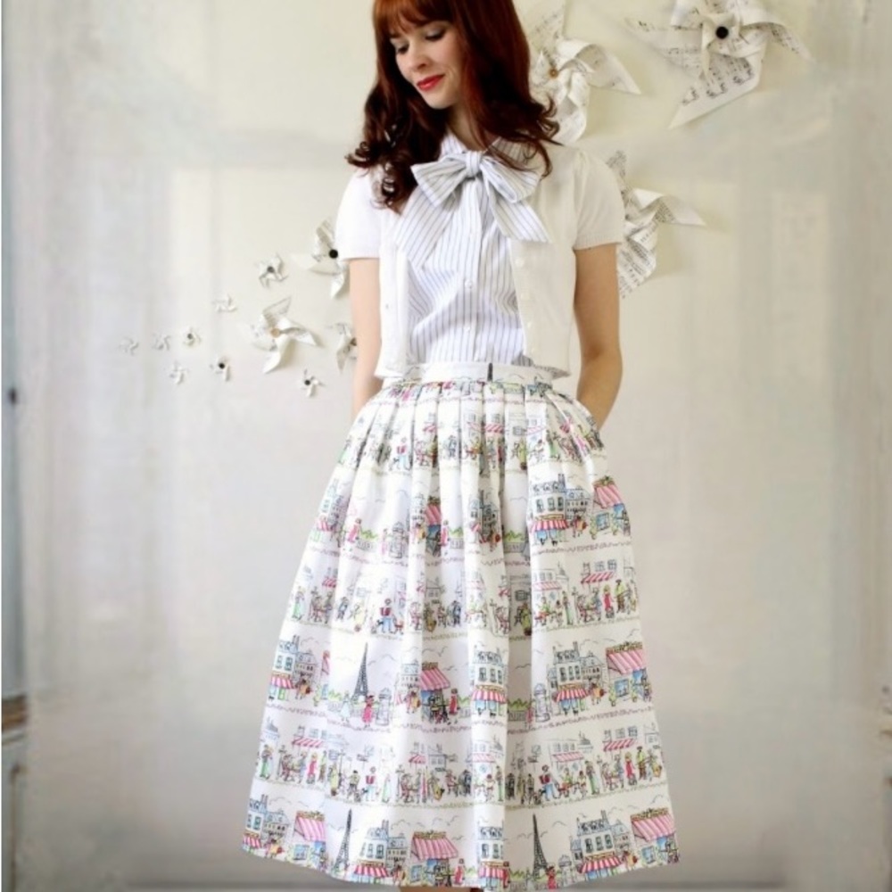 NWT Chicwish - Paris skirt, midi length, size XS